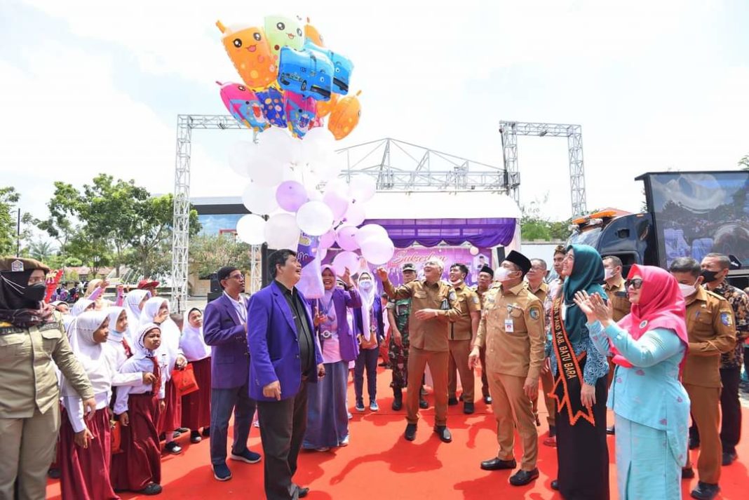 Ribuan Pelajar Batu Bara Semarakkan HKGN 2022