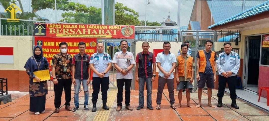Lapas Labuhan Ruku Bangun Sinergitas Dengan Pengadilan Negeri Kisaran Kelas I B