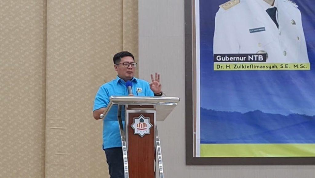 Deputi 7 BIN Dr Wawan Purwanto Hadiri Kuliah Kebangsaan di UIN Mataram Bersama UIN Mataram, DPP KNPI dan DPD KNPI NTB