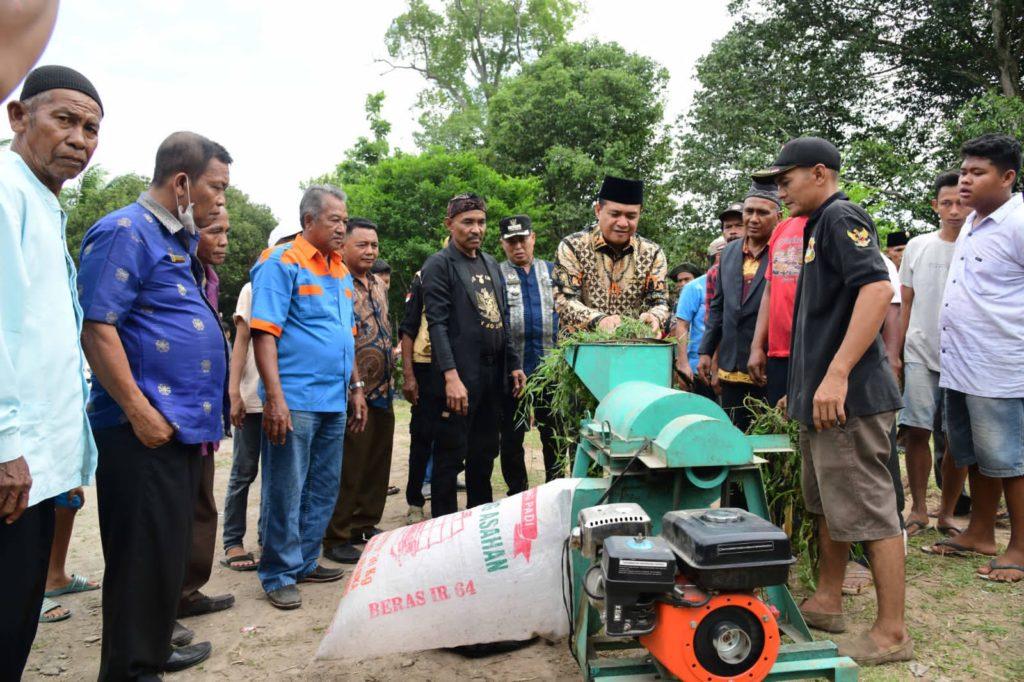 Bupati Zahir dan KTH AMPHIBI Lakukan Penghijauan di Danau Laut Tador