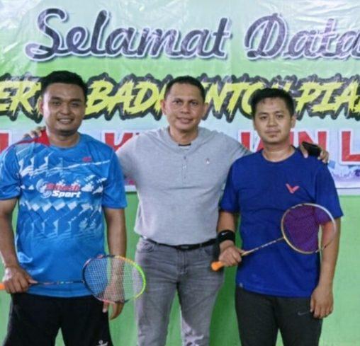 Pukulan Kuat dari Raket Pemain Unsam Membawa Juara I