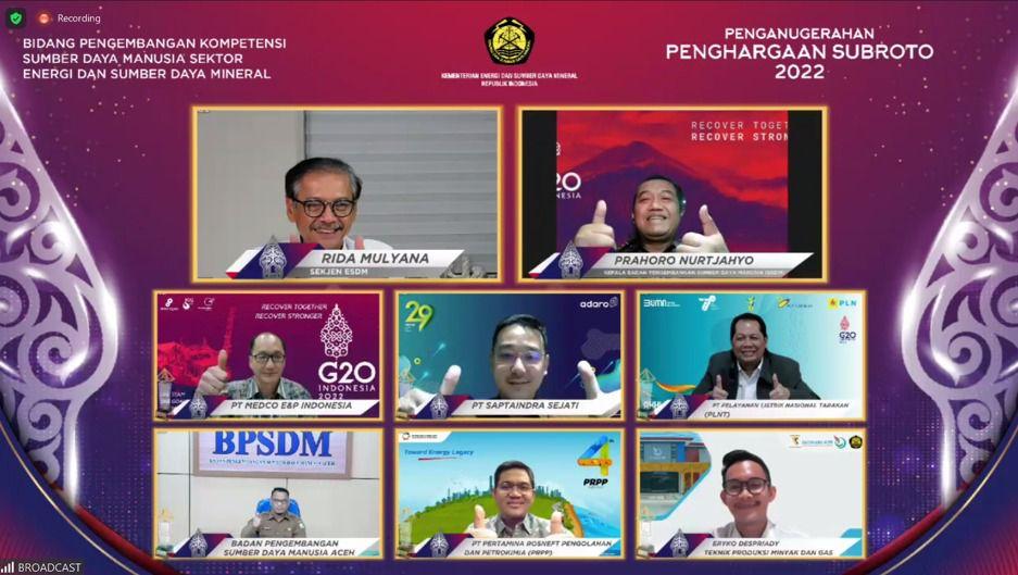 Raih Penghargaan Subroto Award dari Kementerian ESDM