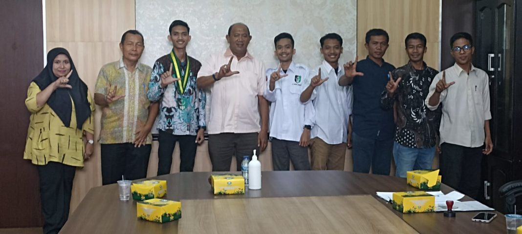 Dihadapan Ketua SEMMI, Plt Bupati Langkat Sebut Tidak akan Membeda-bedakan Organisasi Mahasiswa