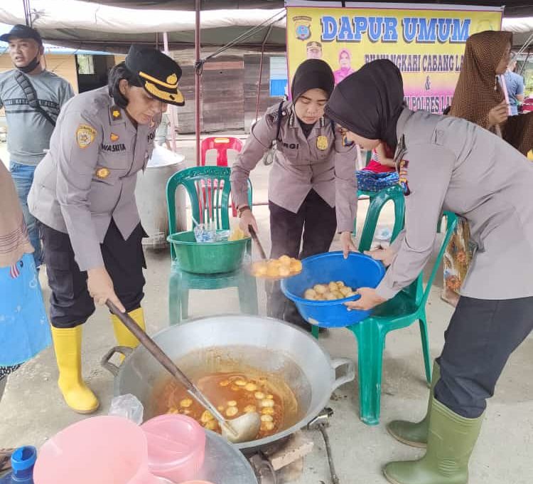 Bhayangkari dan Polwan Polres Langkat