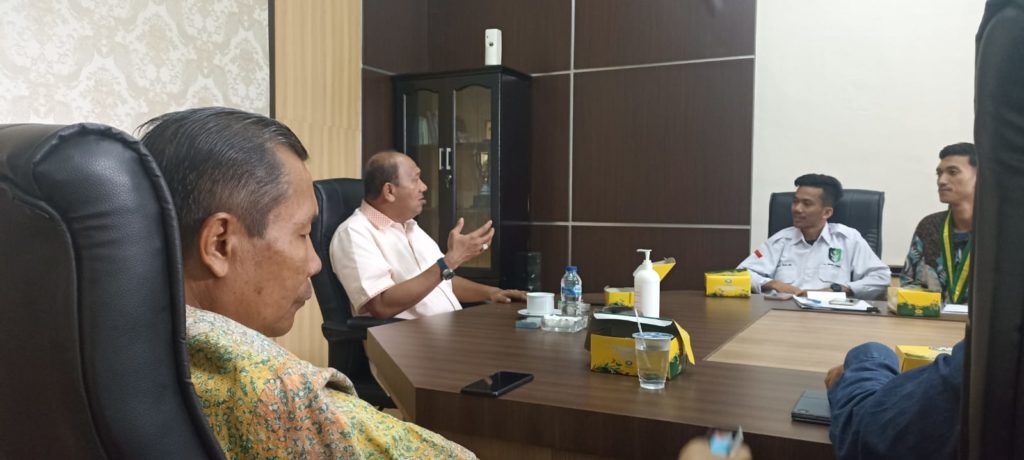 Dihadapan Ketua SEMMI, Plt Bupati Langkat Sebut Tidak akan Membeda-bedakan Organisasi Mahasiswa