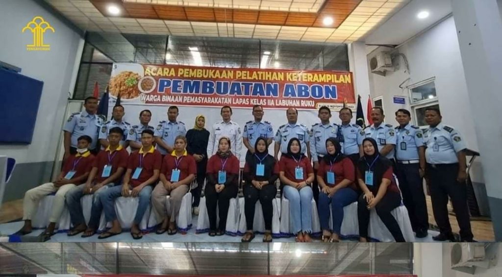 Lapas Kelas II A Labuhan Ruku Gelar Pelatihan Keterampilan Pembuatan Abon Bagi WBP