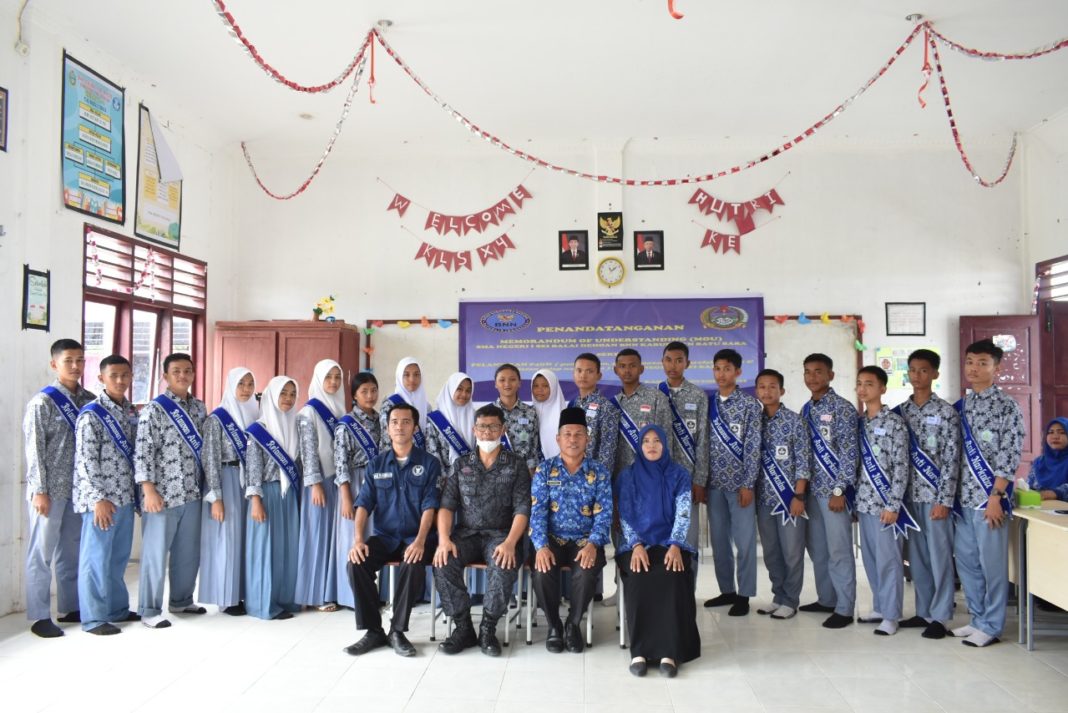 BNNK Batu Bara Teken MoU Dengan Smansa Sei Balai