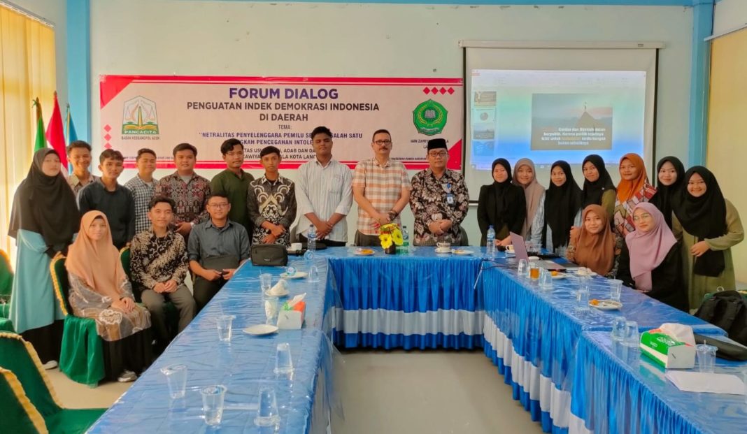 Kesbangpol Aceh Gandeng Fuad IAIN Langsa