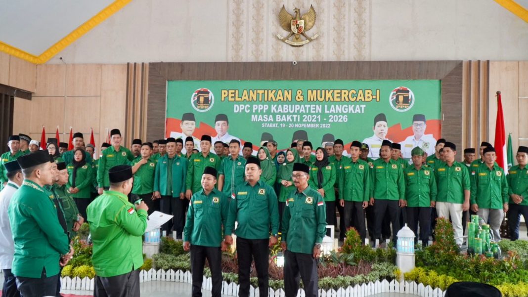 Pelantikan PPP Langkat