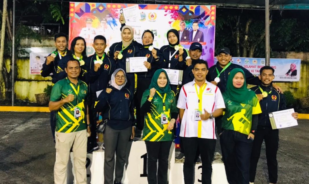 Porprovsu 2022, Cabor Petanque Langkat Sabet 3 Medali Emas dan 2 Medali Perak 