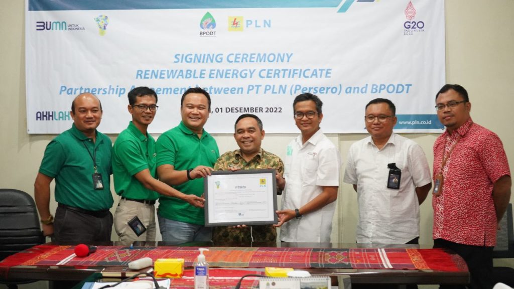 Danau Toba, jadi DPSP Pertama 