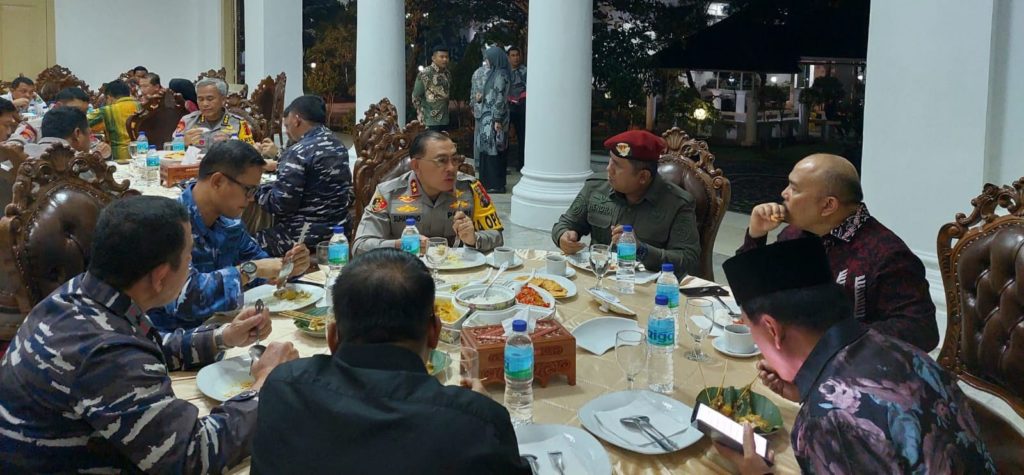 Kabinda bersama Forkopimda Sumbar