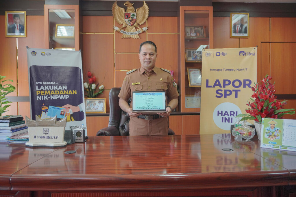 Wabup Iraddatillah Ajak ASN Pemkab Sijunjung Jadi Panutan Dalam Pembayaran Pajak