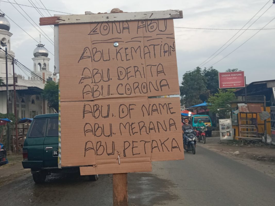 Viral Jalan Rusak di Langkat