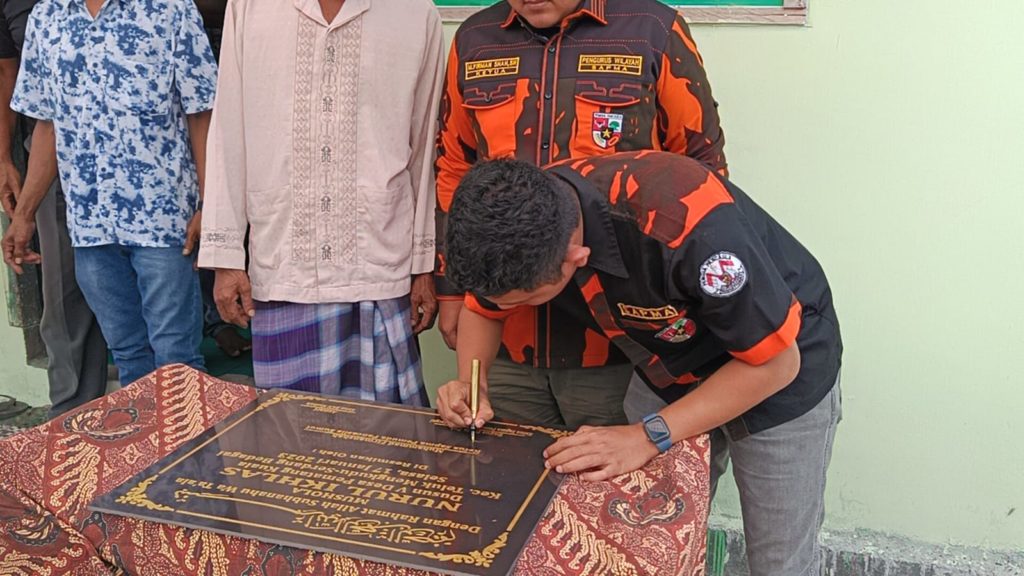 Renovasi Musala Nurul Ikhlas di Sergai