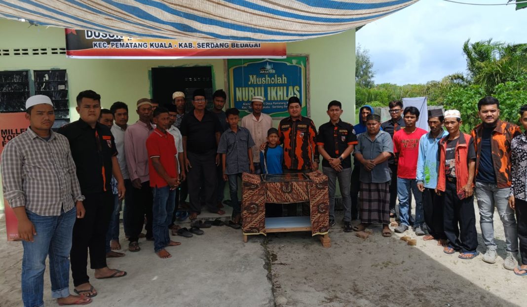 Renovasi Musala Nurul Ikhlas di Sergai