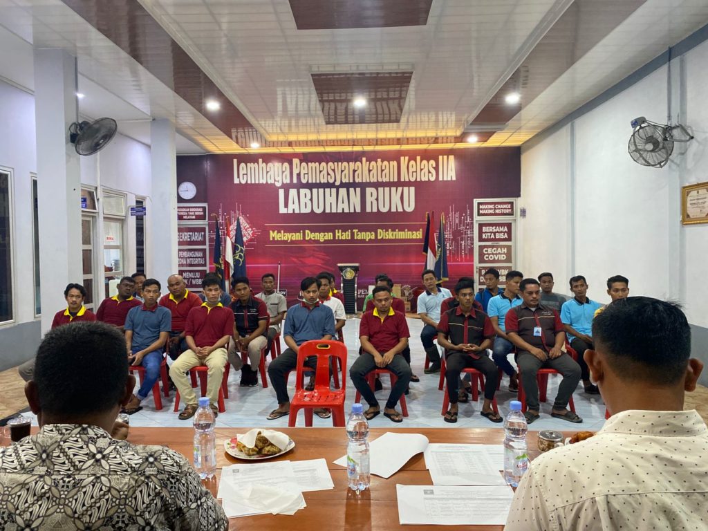 26 WBP Lapas Kelas II A Labuhan Ruku