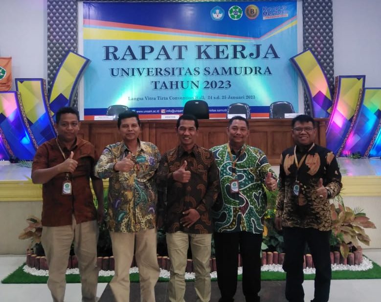 Rapat Kerja Universitas Samudra Tahun 2023