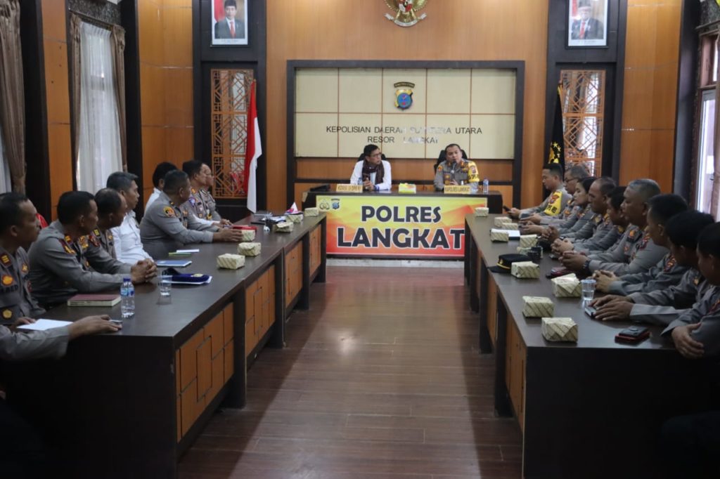Anggota Komisi III DPR RI Kunker Polres Langkat
