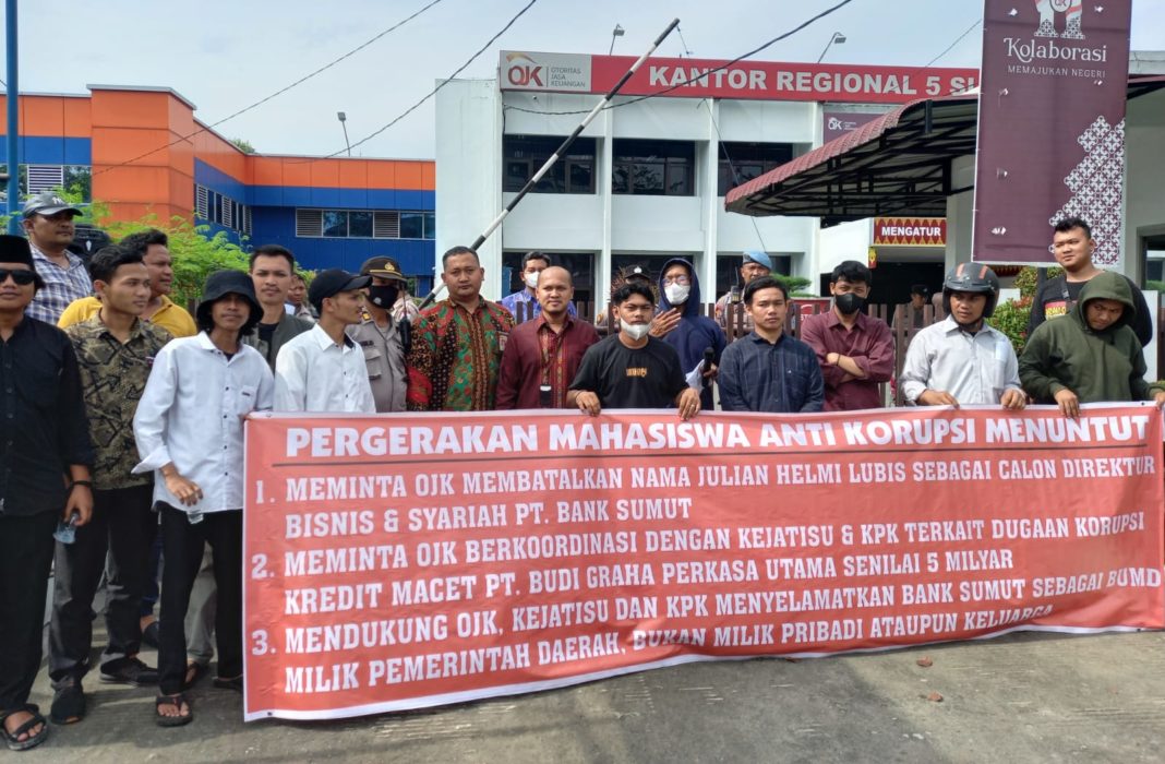 OJK Diminta Tolak Julian Helmi Lubis Jadi Direktur di Bank Sumut