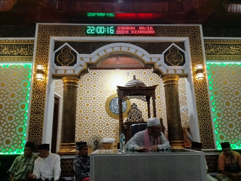Aprizal MSi Pimpin TSR XII Pemkab Sijunjung Kunjungi Mesjid Nurul Huda Nagari Tanjung Lolo