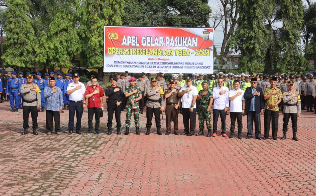 Operasi Keselamatan Toba di Langkat