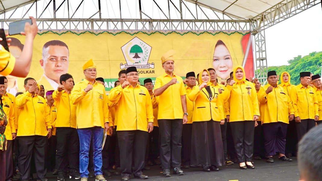 Pelantikan Golkar Langkat