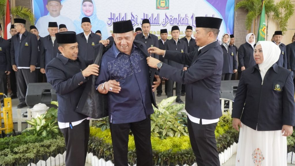 Halalbihalal dan Hadiri Pengukuhan LPTQ Langkat