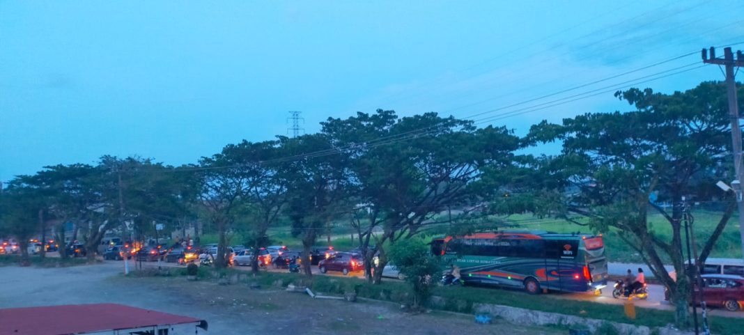 Arus Balik Lebaran di Labuhanbatu Sumut