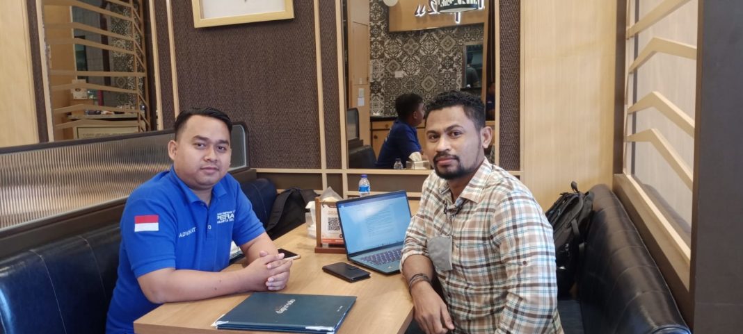 Pelapor Artis Rezky Aditya