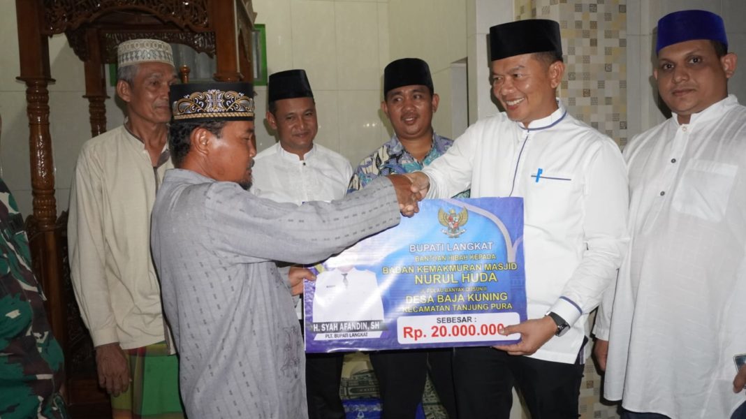 Safari Ramadan Pemkab Langkat