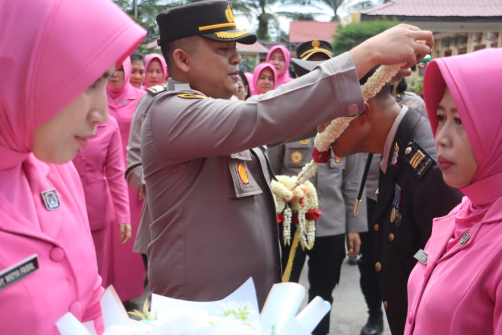 11 Personil Purna Bakti Polres Langkat