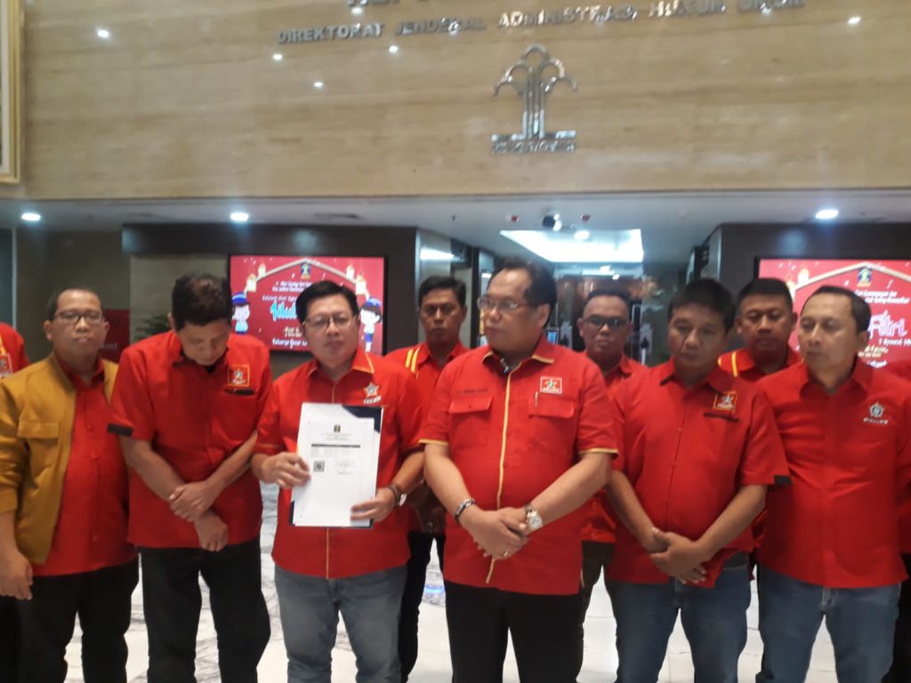 Ketua Umum Depinas Soksi Ir. Ali Wongso Sinaga Umumkan Perubahan SK Kemenkumham Soksi Periode 2022 - 2027