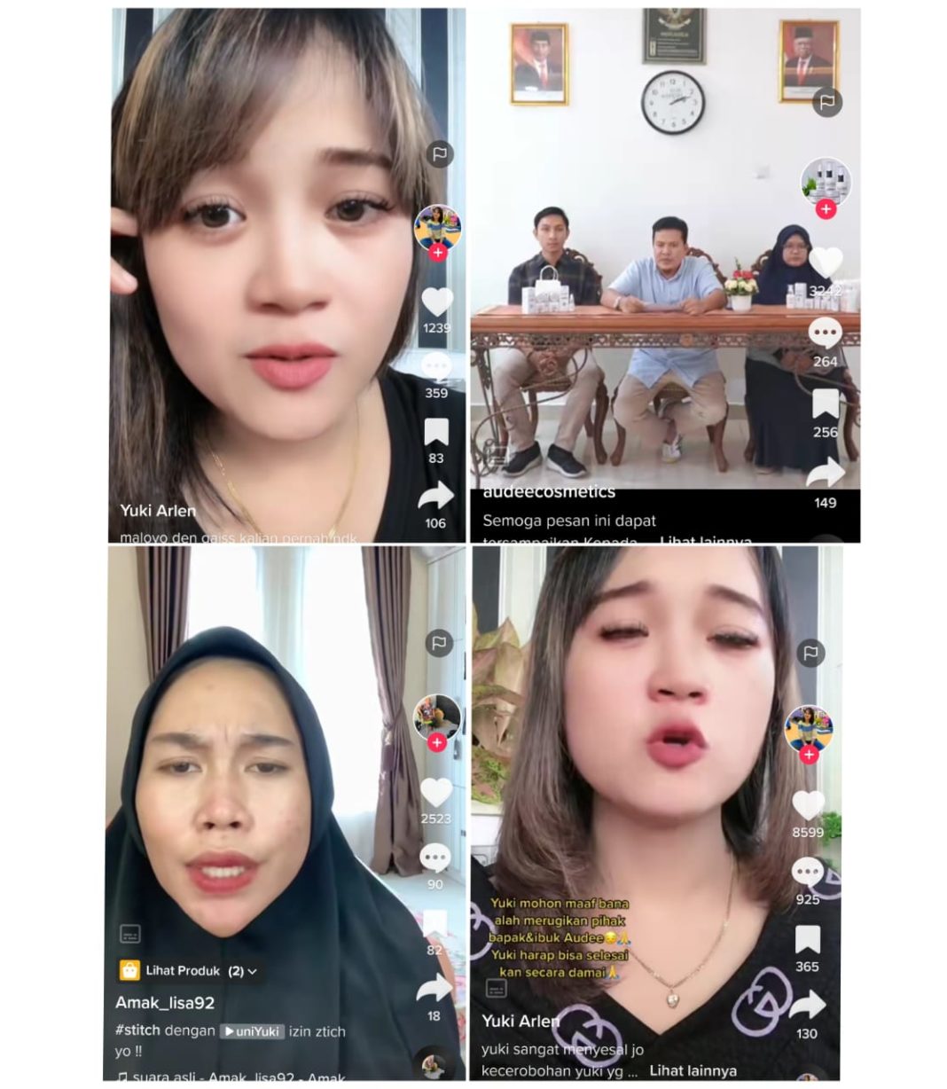 Komentar Negatif Produk Audee Cosmetics, Tiktoker
