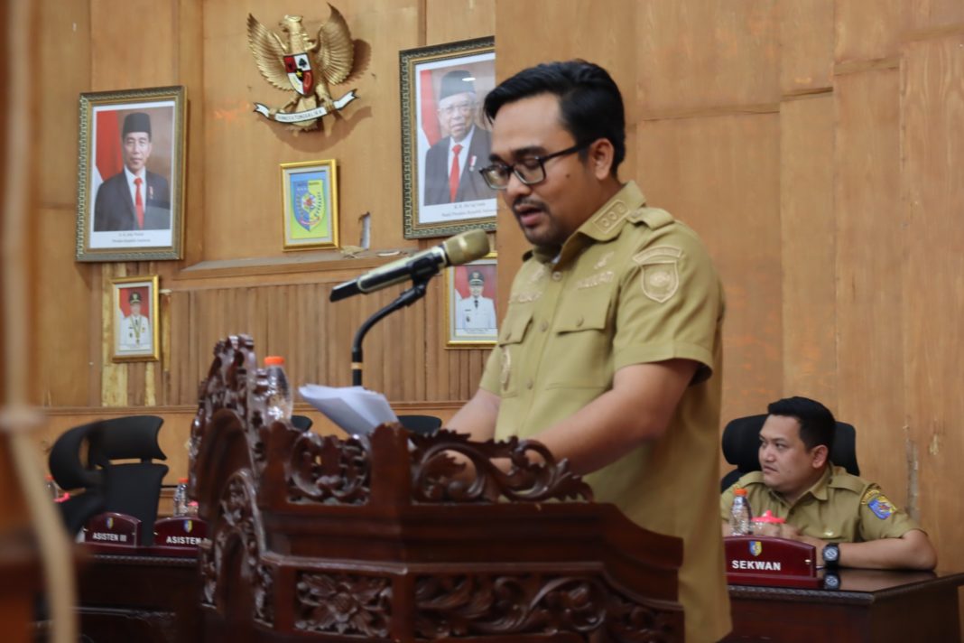 Rapat Paripurna Penyampaian 3 Nota Ranperda