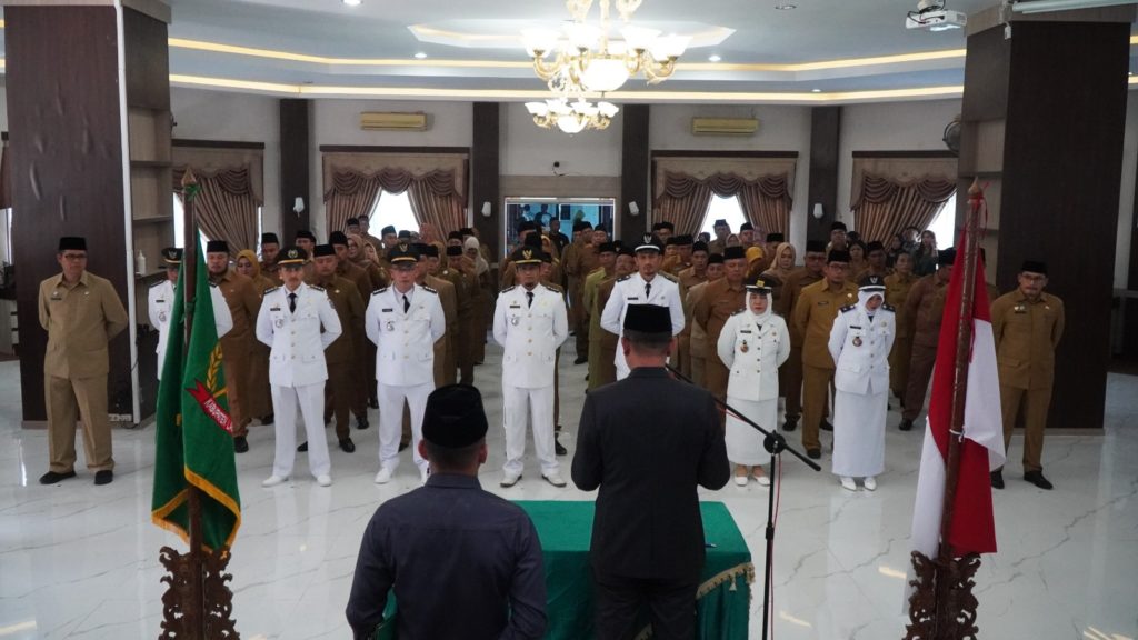 Pelantikan Pejabat Eselon Jajaran Pemkab Langkat