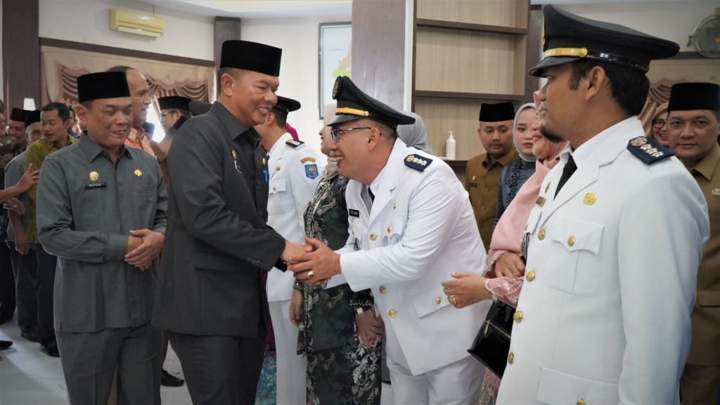 Pelantikan Pejabat Eselon Jajaran Pemkab Langkat