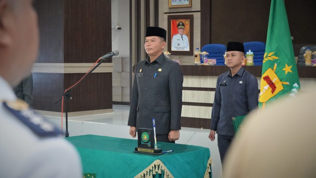 Pelantikan Pejabat Eselon Jajaran Pemkab Langkat