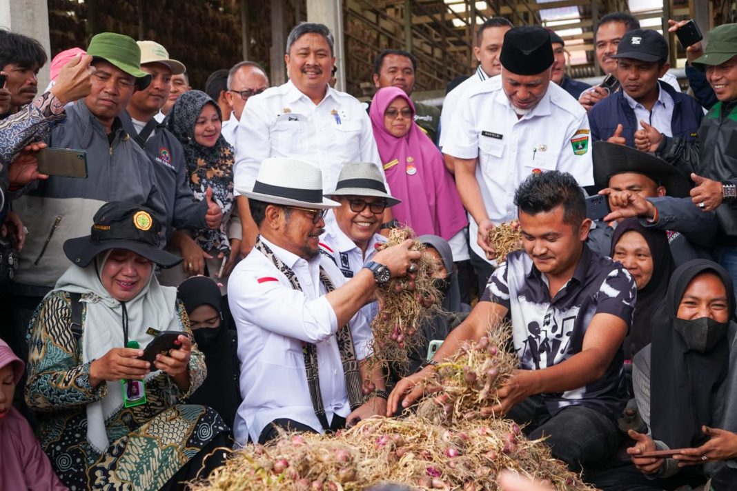 Bupati Solok Terima Kunjungan Menteri Pertanian RI