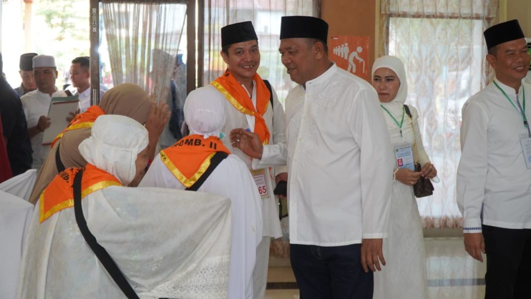 Lepas Jemaah Haji di Asrama Haji Medan