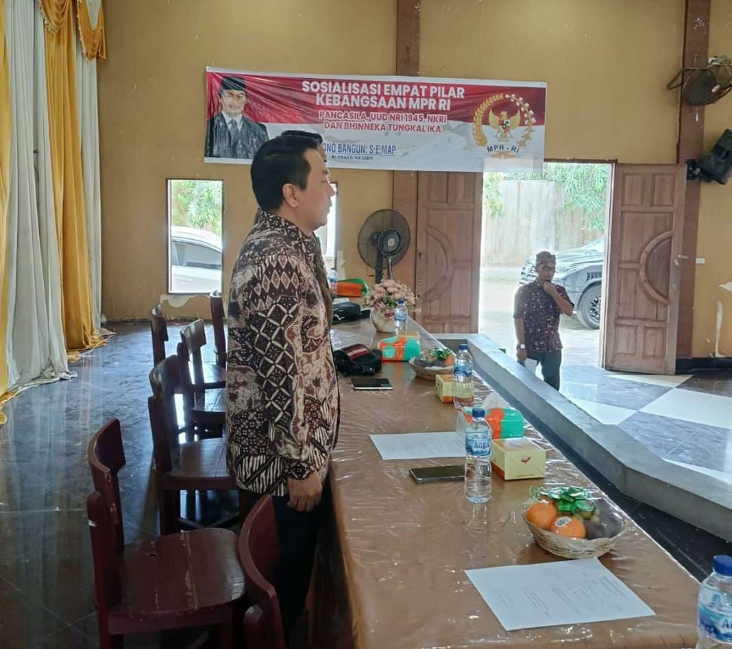 Rudi Hartono Bangun Sosialisasi 4 Pilar Kebangsaan