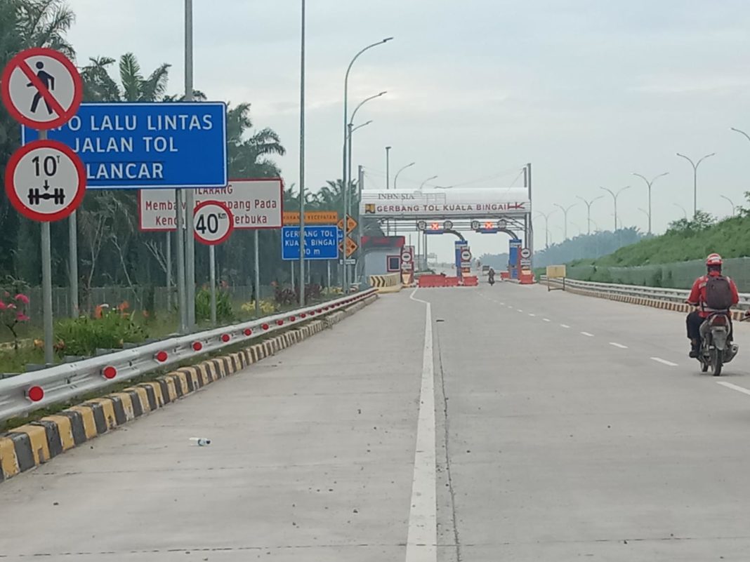 Tol Kwala Bingai Stabat Dibuka