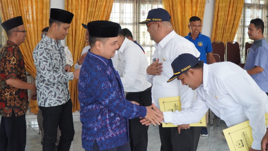 Pelantikan 7 Orang PPPK di Lingkungan Pemkab Langkat