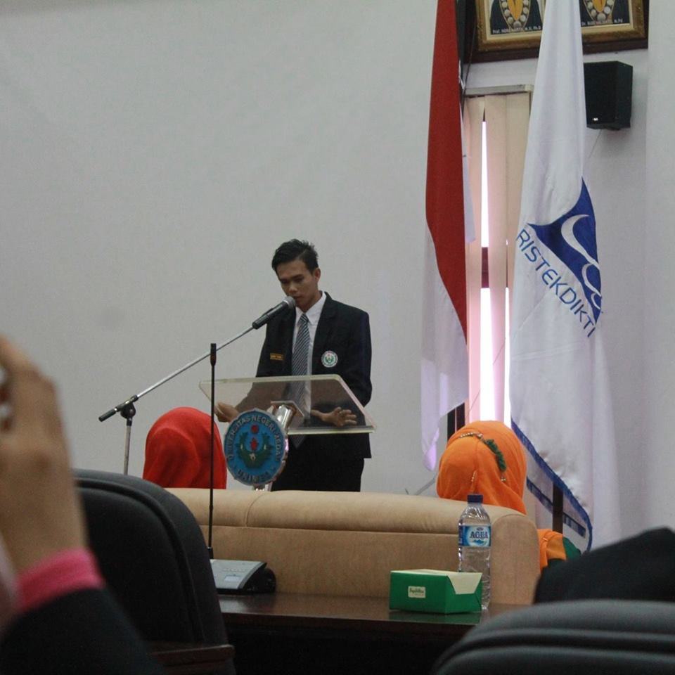 Koordinator Wilayah Sumatera Utara Badan Eksekutif Mahasiswa Nusantara (Korwil Sumut BEM Nus), Chandra Fahmi Pratama Zega