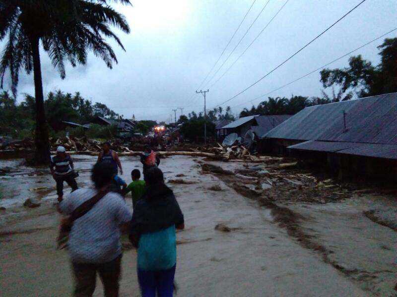 Banjir bandang Aceh tenggara, Warga histeris Saat Hujan Turun lagi
