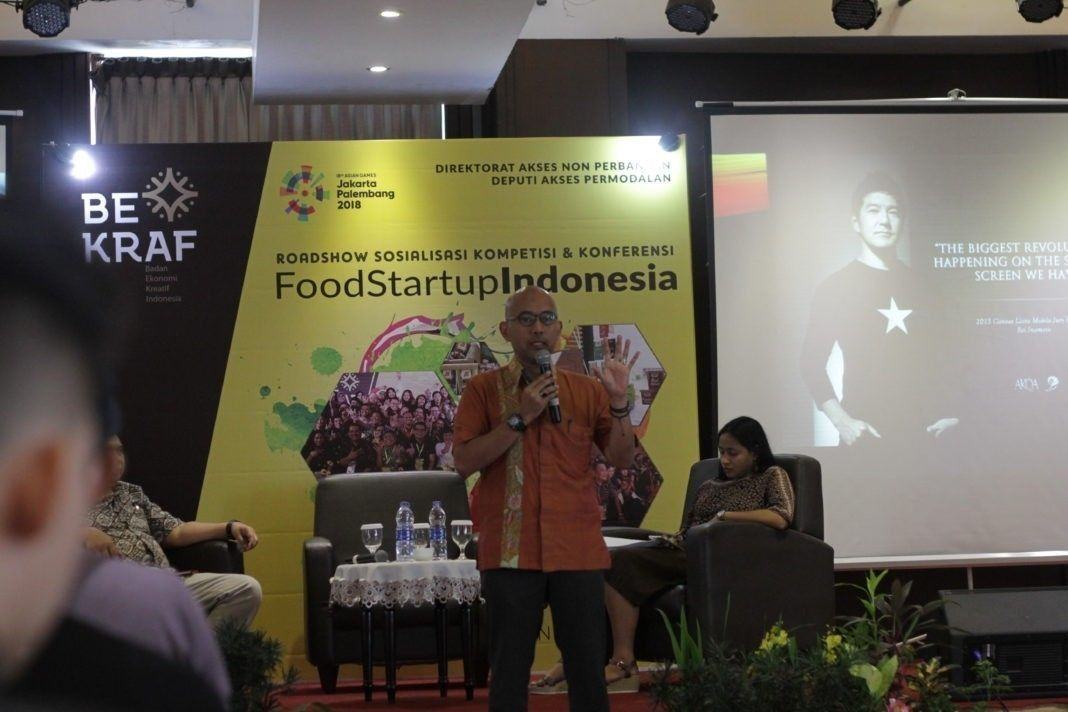 Bekraf Sosialisasikan Soal Foodstartup Indonesia di Medan