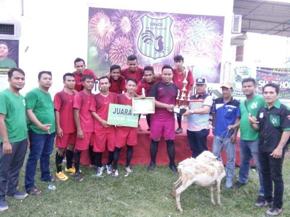 Boca III FC Aekkanopan Kampiun Mini Soccer DPD SMeCK Hooligan Labura Cup 2017