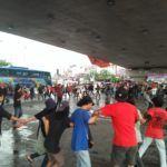 Demo Buruh Medan, Foto Panggung Konsolidasi Gerakan Mahasiswa Sumut (5)