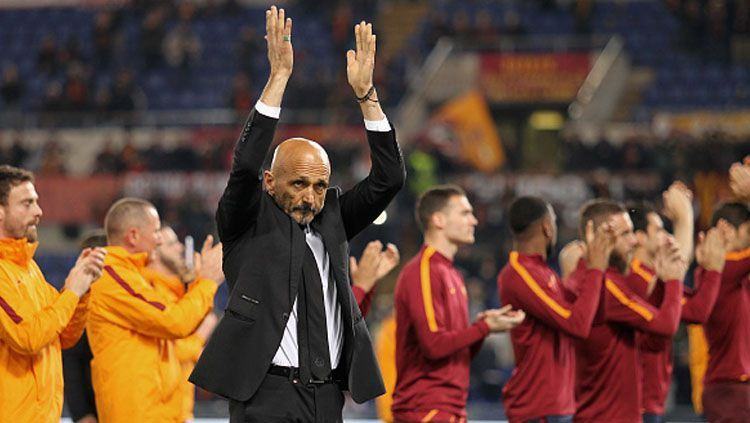 Foto: Luciano Spalletti resmi jabatannya dilepas AS Roma.