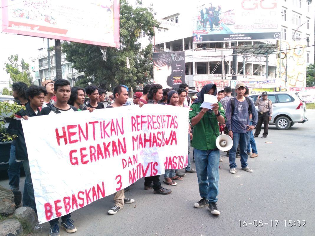 Penangkapan Mahasiswa Medan, Mahasiswa UMSU